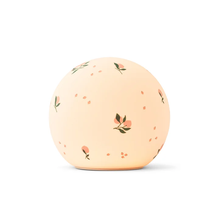 LIEWOOD - Yuki night light, peach / sea shell