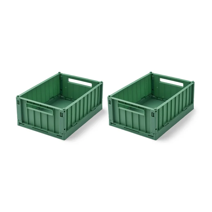 LIEWOOD - Weston Storage box, S, dusty ivy (set of 2)