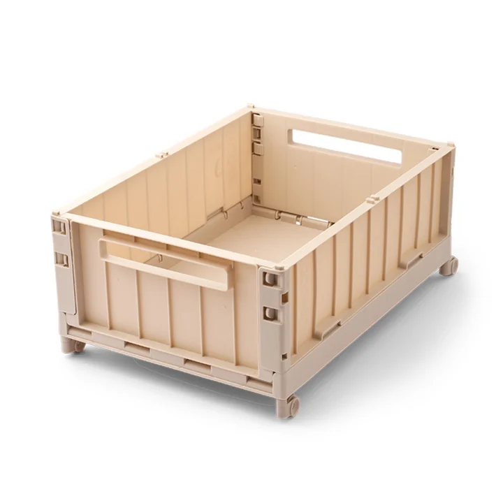 LIEWOOD - Weston Storage box with castors, M, sandy