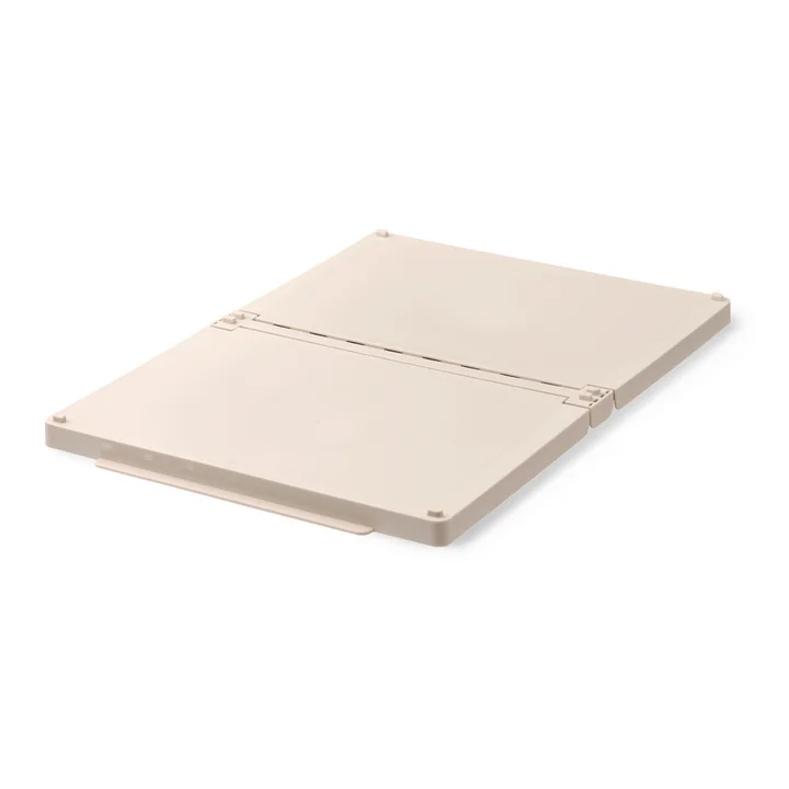 LIEWOOD - Weston lid for storage box, L, foldable, sandy