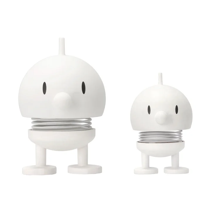 Hoptimist - Soft Small Bumble , white (set of 2)