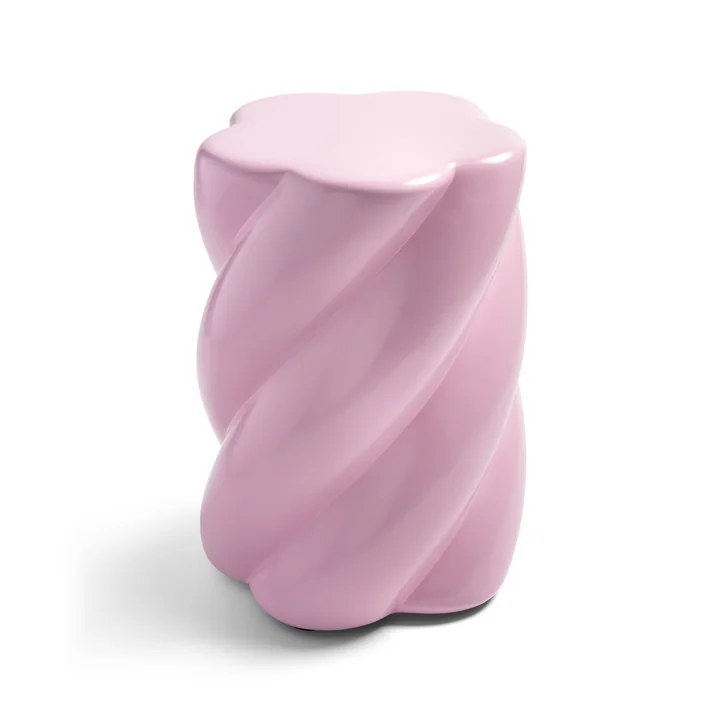 and klevering - Marshmallow Stool, 45 x Ø 33 cm, pink