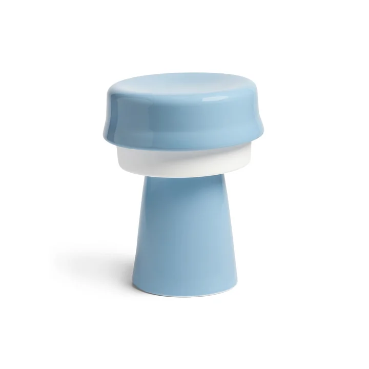 and klevering - Hat Table lamp, Ø 16 x 20 cm, blue / white
