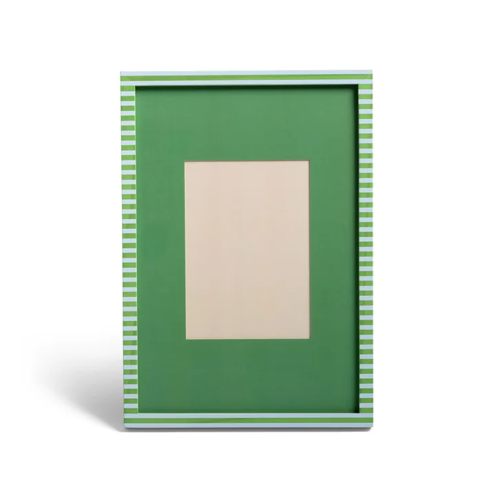 & klevering - Patch picture frame, 21 x 30 cm, multicolored striped