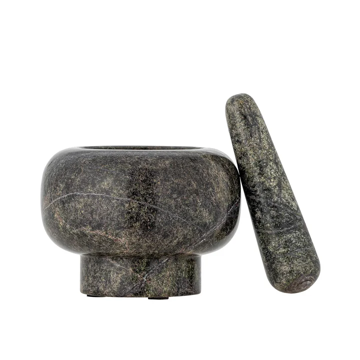 Bloomingville - Arazo Mortar & Pestle, green