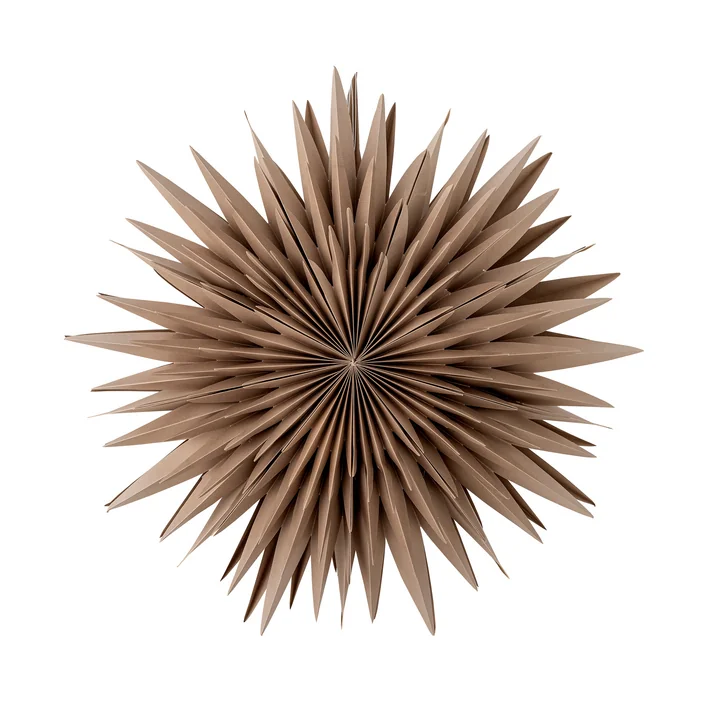 Bloomingville - Elijah's star with light, brown