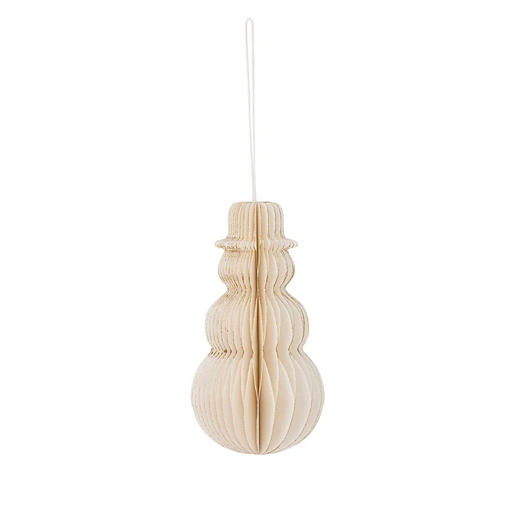 Bloomingville - Felip Christmas ornament, white