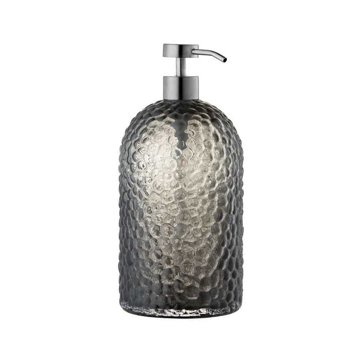 AYTM - Arura soap dispenser Ø 10.7 x H 20 cm, black / silver