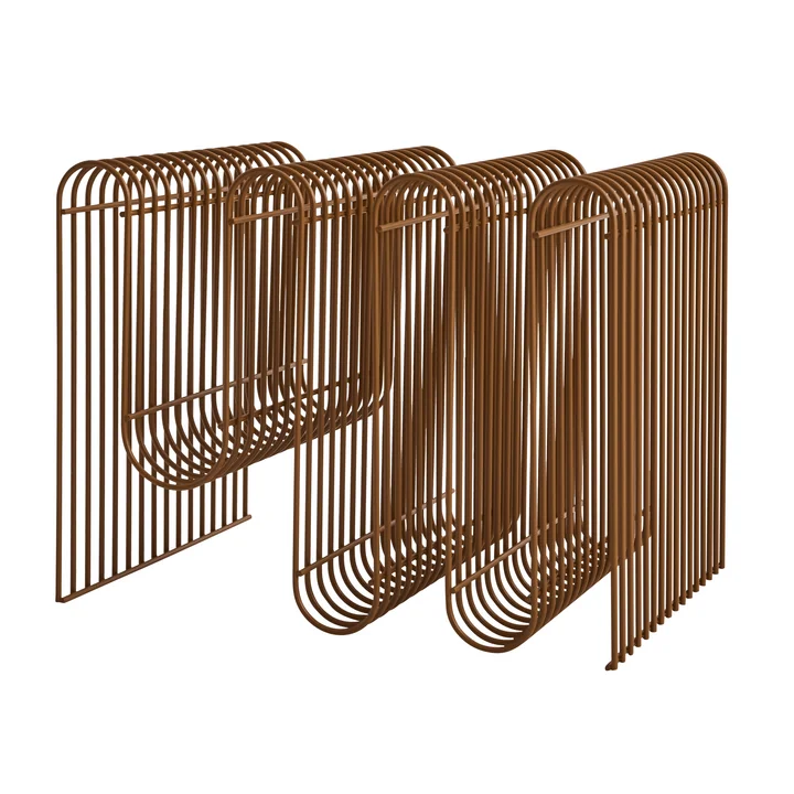 AYTM - Curva Magazine holder, amber