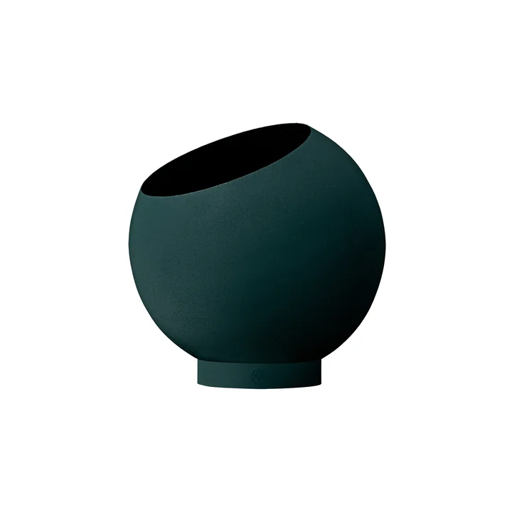 AYTM - Globe Flower pot, Ø 21 x H 18.8 cm, forest / forest