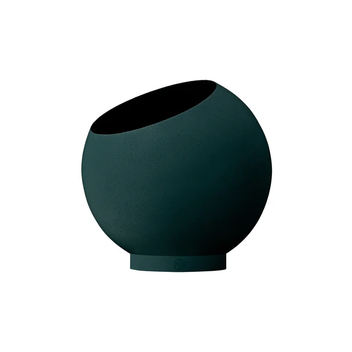 AYTM - Globe Flower pot, Ø 30 x H 26.6 cm, forest / forest