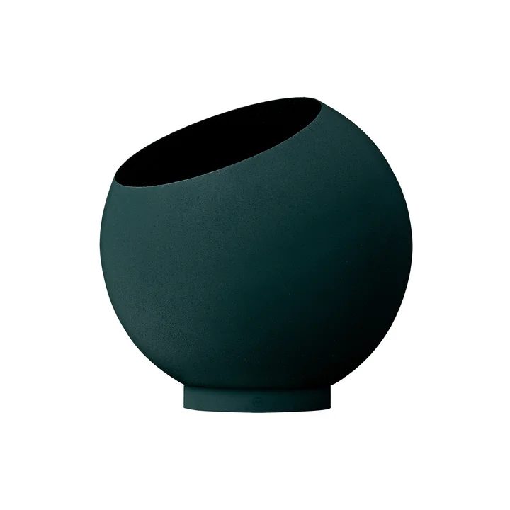 AYTM - Globe Flower pot, Ø 37 x H 32.2 cm, forest / forest