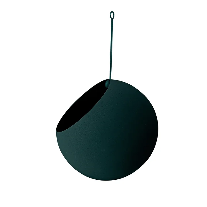 AYTM - Globe Hanging flower pot Ø 17 cm, forest / forest