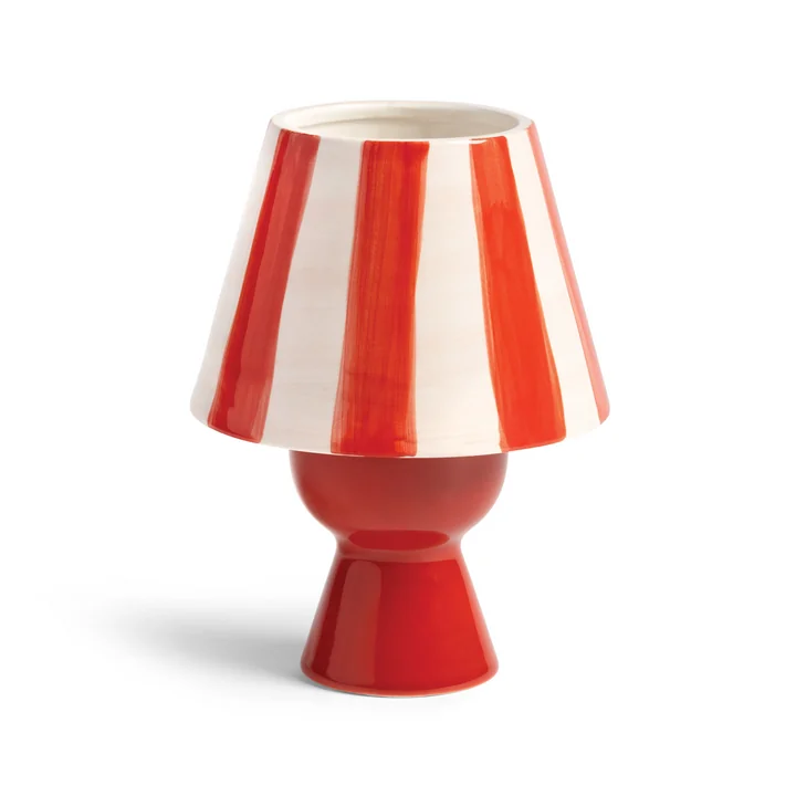 & klevering - Cantine tea light holder, Ø 12 x 16 cm, red