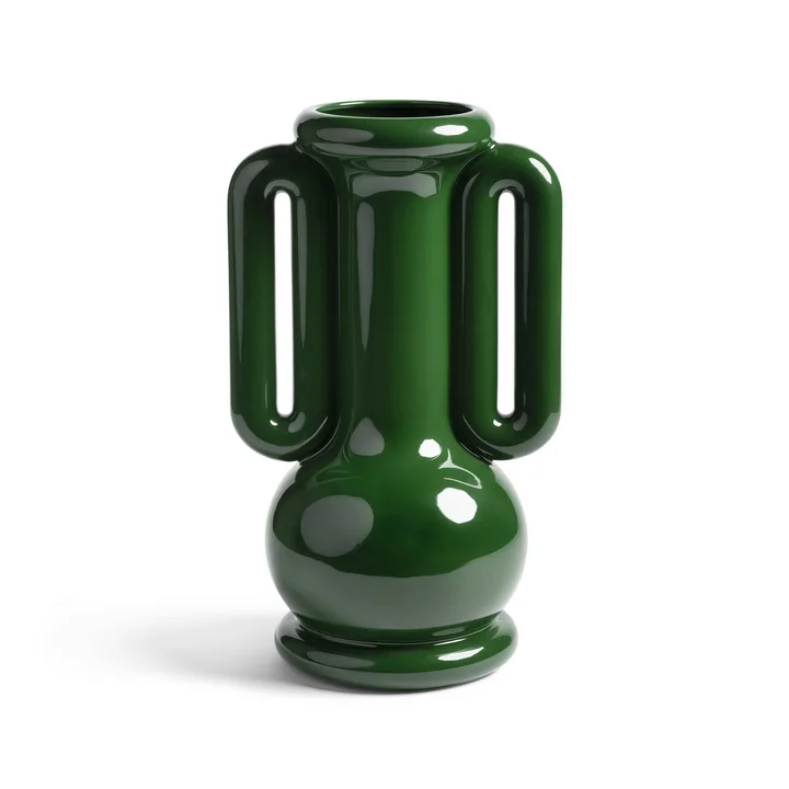 & klevering - Amfora vase, h 36 cm, green