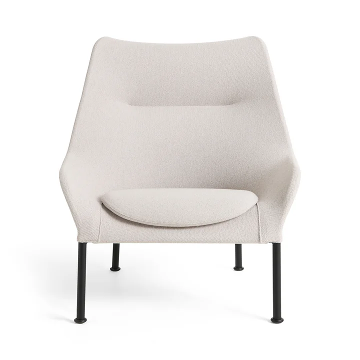 HAY - O2 lounge chair, black / light gray (lift)