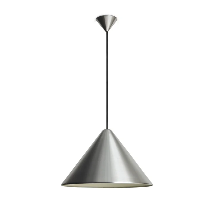 HAY - Compass Pendant light, Ø 43 cm, brushed aluminum