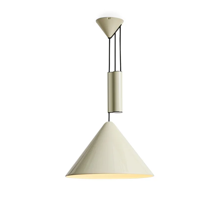 HAY - Compass Pendant light, Ø 43 cm, height-adjustable, oyster white