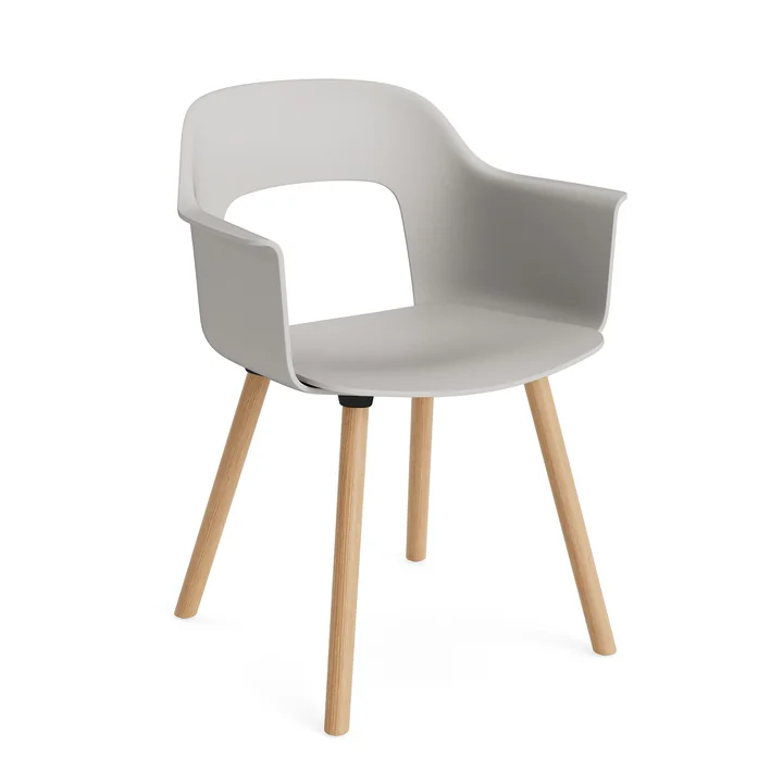 HAY - Layout 221 Armchair, oak / sky gray