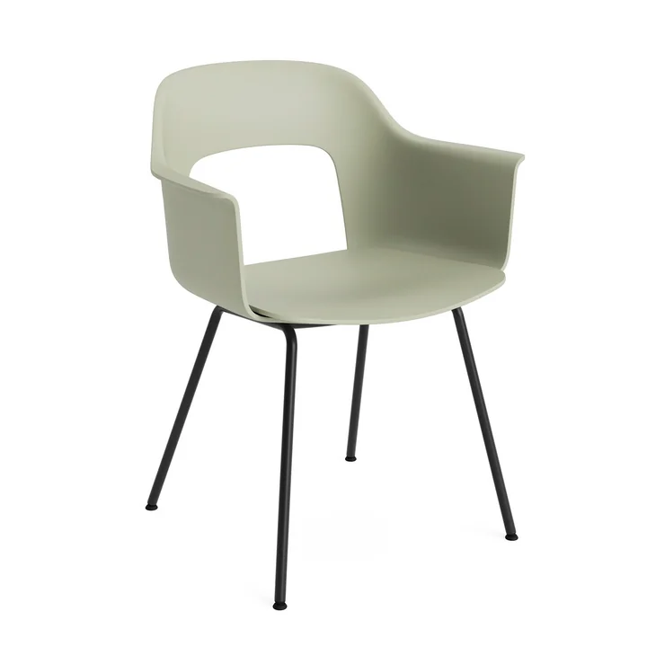 HAY - Layout 211 Armchair, black / pastel green