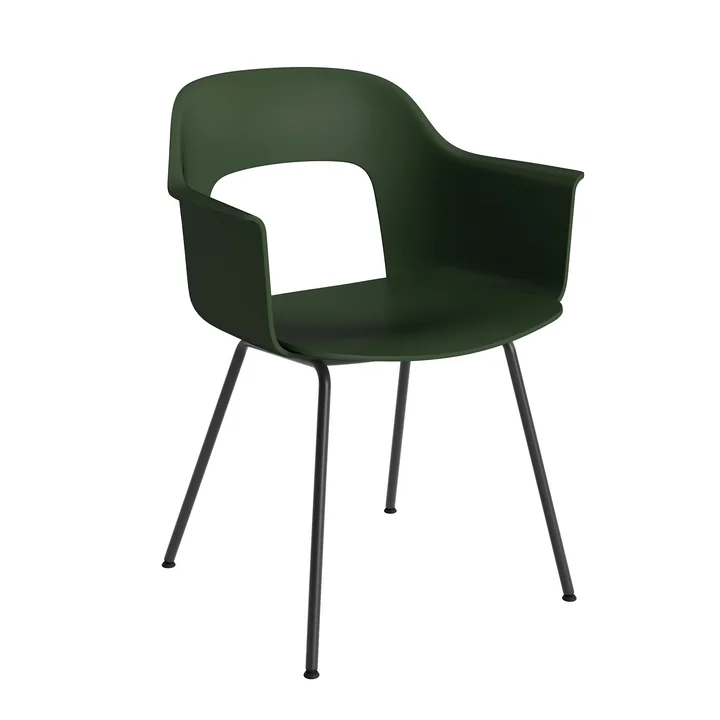 HAY - Layout 211 Armchair, black / bottle green