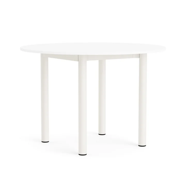 HAY - Annex Dining table Ø 110 cm, white / cream white