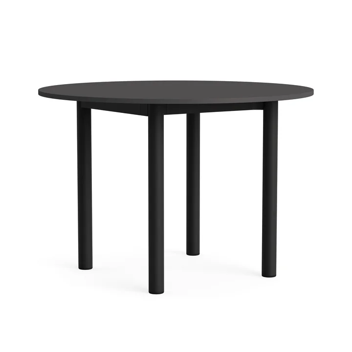 HAY - Annex Dining table Ø 110 cm, dark gray / charcoal
