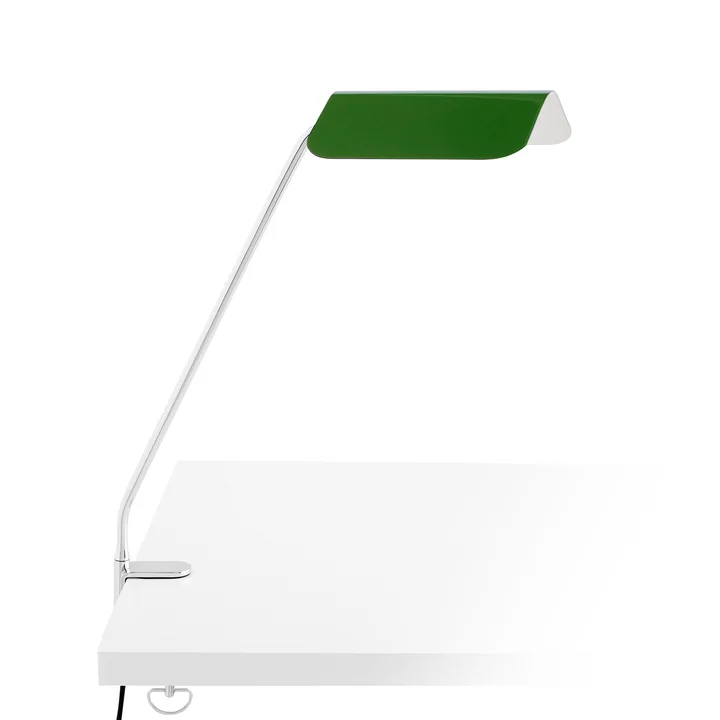 HAY - Apex Desk clamp lamp, emerald green