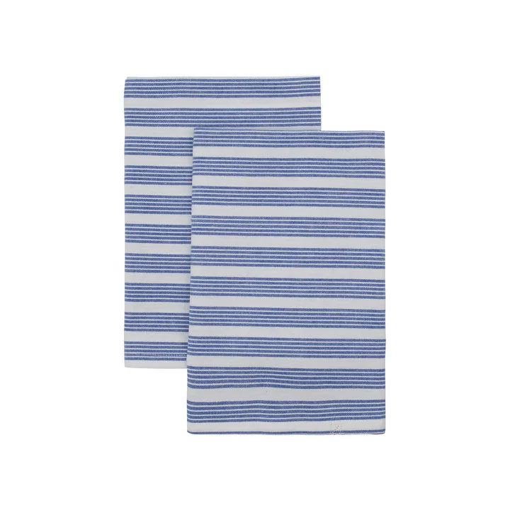 Nicolas Vahé - Chef Tea towels, 70 x 50 cm, red / white (set of 2)