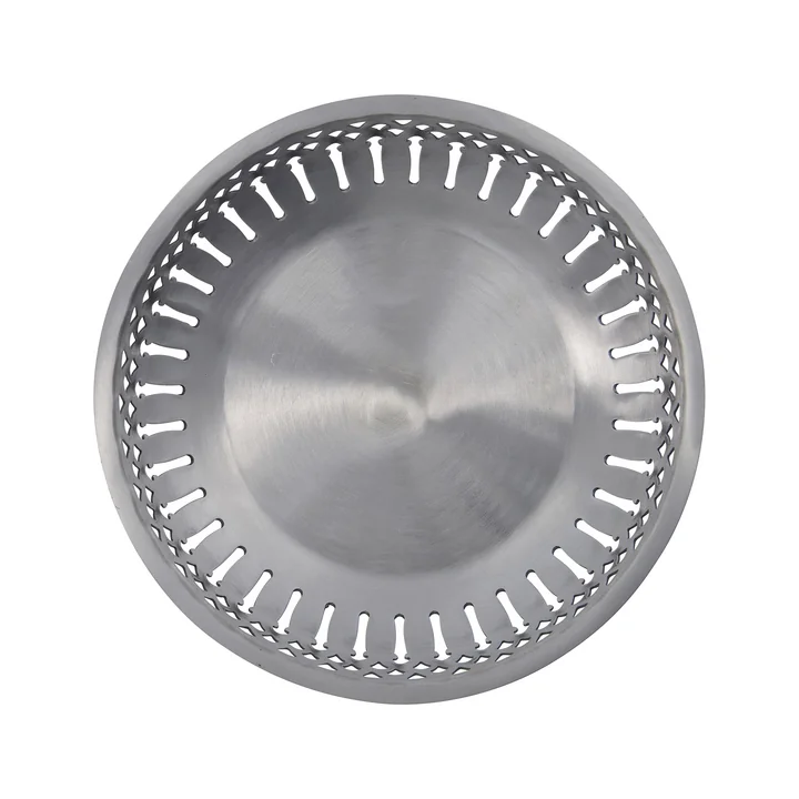 Nicolas Vahé - Bread basket, antique silver finish (set of 2)