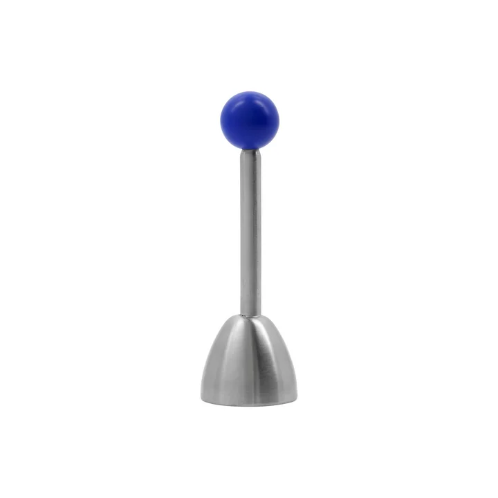 Nicolas Vahé - Egg opener, H 13 cm, blue