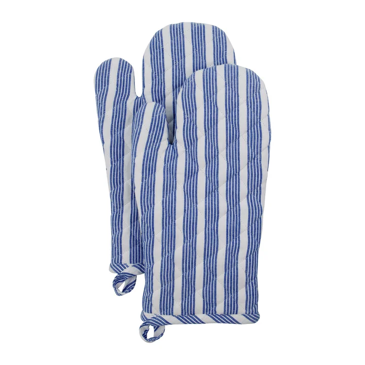 Nicolas Vahé - Chef kitchen glove, blue (set of 2)