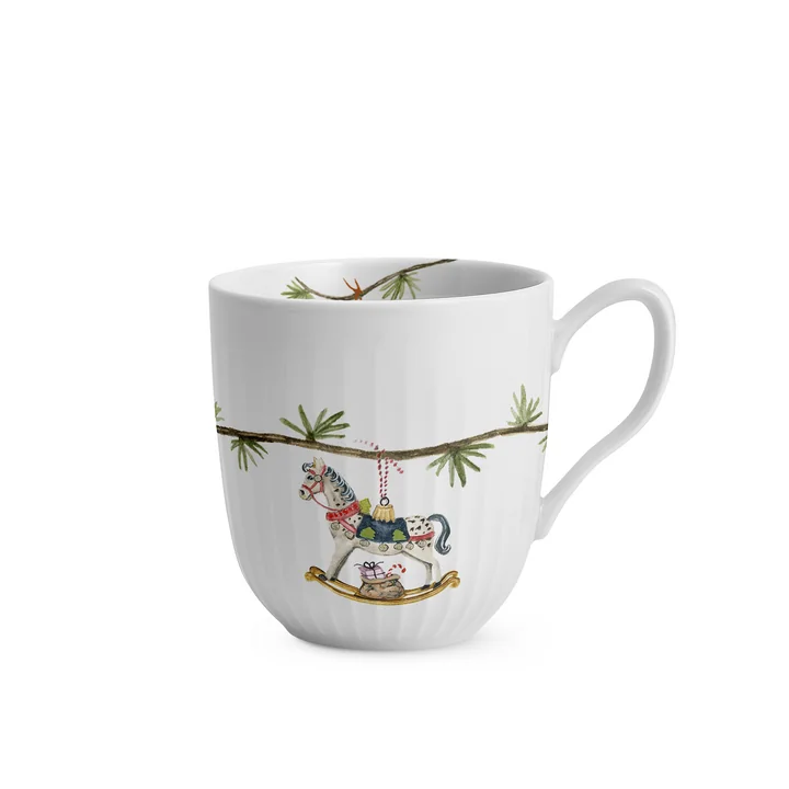 Kähler Design - Hammershøi Christmas 2025 Mug with handle, 33 cl, white