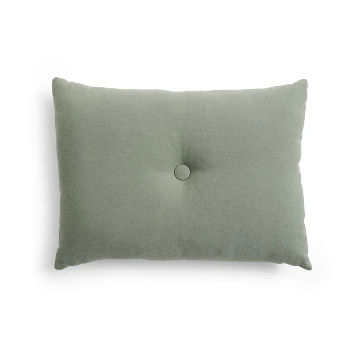 HAY - Dot Cushion Linen, 45 x 60 cm, pine green