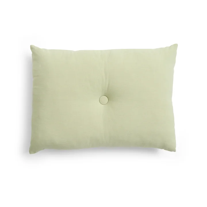 HAY - Dot Cushion Linen, 45 x 60 cm, pistachio green