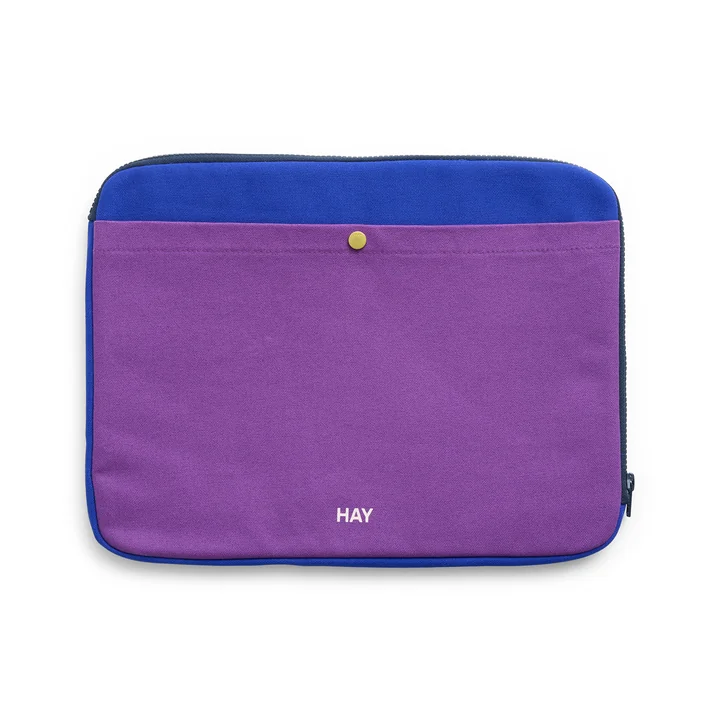HAY - Multi Laptop Cover, 34.5 x 26 cm, purple multi