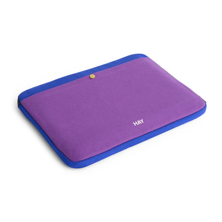 HAY - Multi Laptop Cover, 34.5 x 26 cm, purple multi