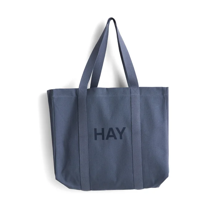 HAY - Shopper Bag, M, steel blue