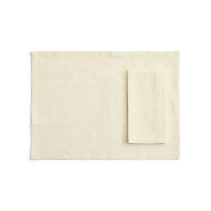 HAY - Tavolo Napkin and placemat, 31 x 43 cm, soft yellow
