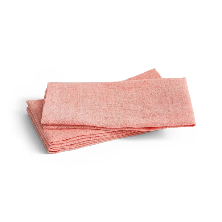 HAY - Tavolo Napkin and placemat, 31 x 43 cm, soft coral (set of 4)