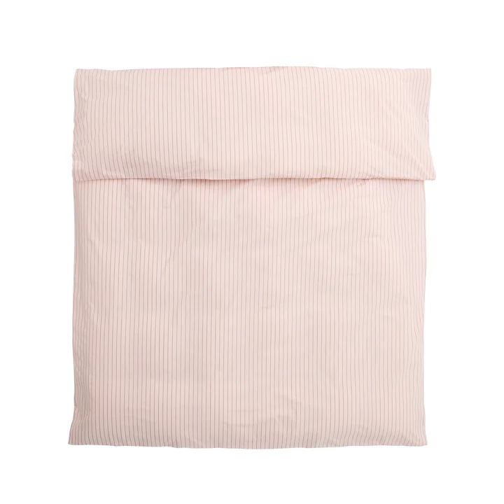 HAY - Fineline Duvet cover, 200 x 135 cm, soft pink