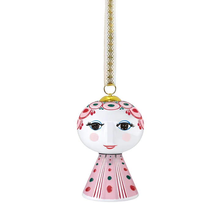 Bjørn Wiinblad - Eva Christmas ornament, red (2025)