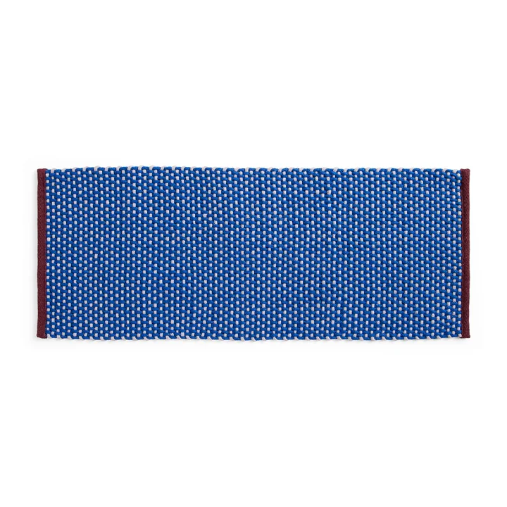 HAY - Long doormat, 125 x 50 cm, royal blue