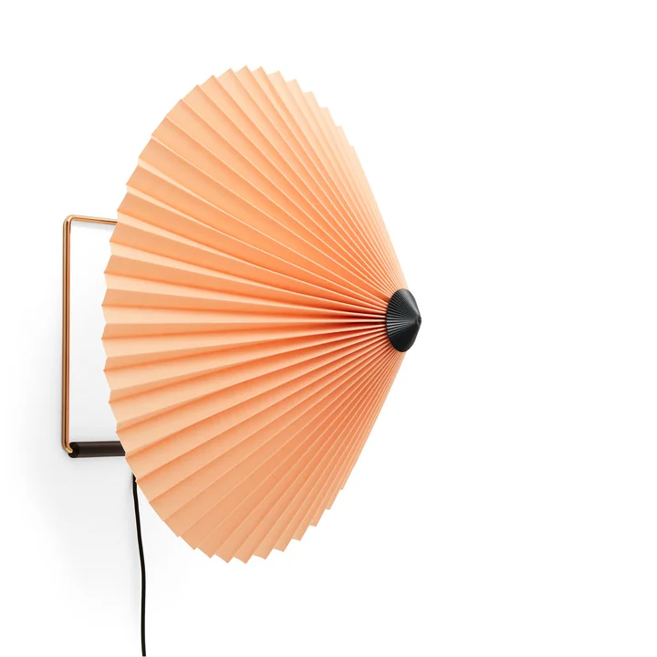 HAY - Matin Wall light LED, Ø 38 cm, peach