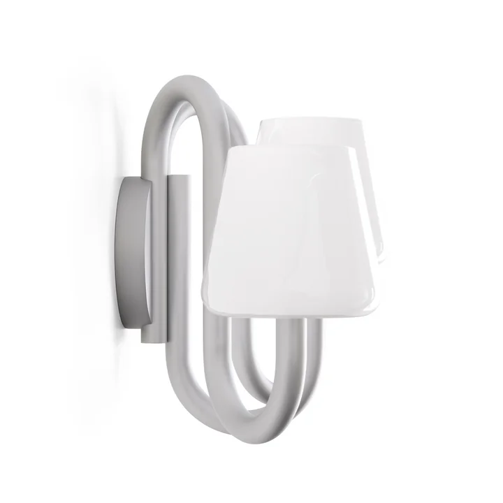 HAY - Apollo Sconce, white opal glass
