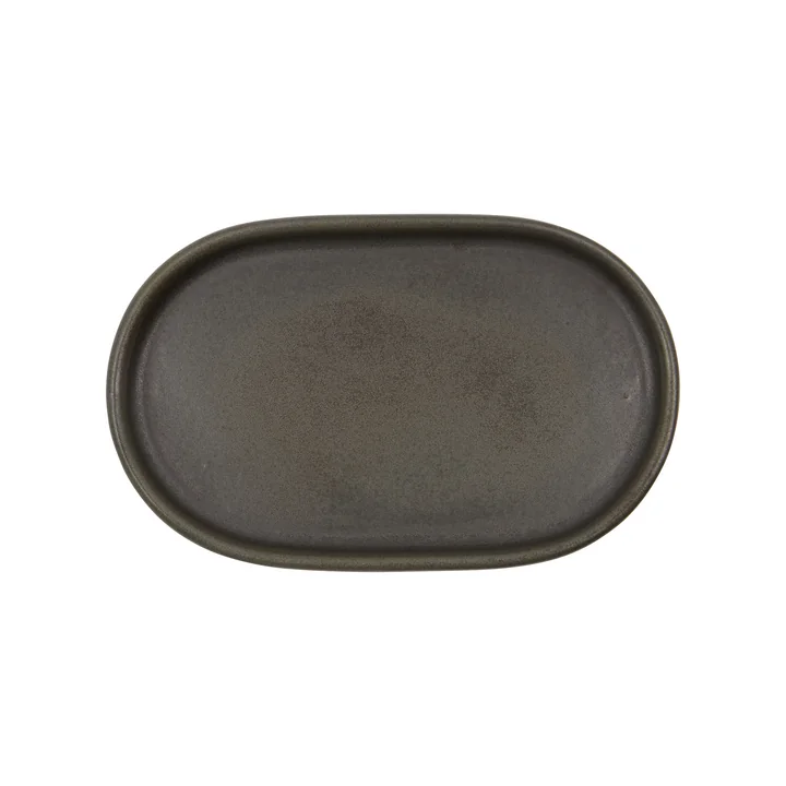 Meraki - Datura Tray, 20 x 1 2. 5 cm, dark gray