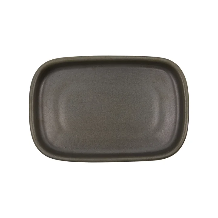 Meraki - Datura Tray, 2 4. 5 x 1 6. 5 cm, dark gray