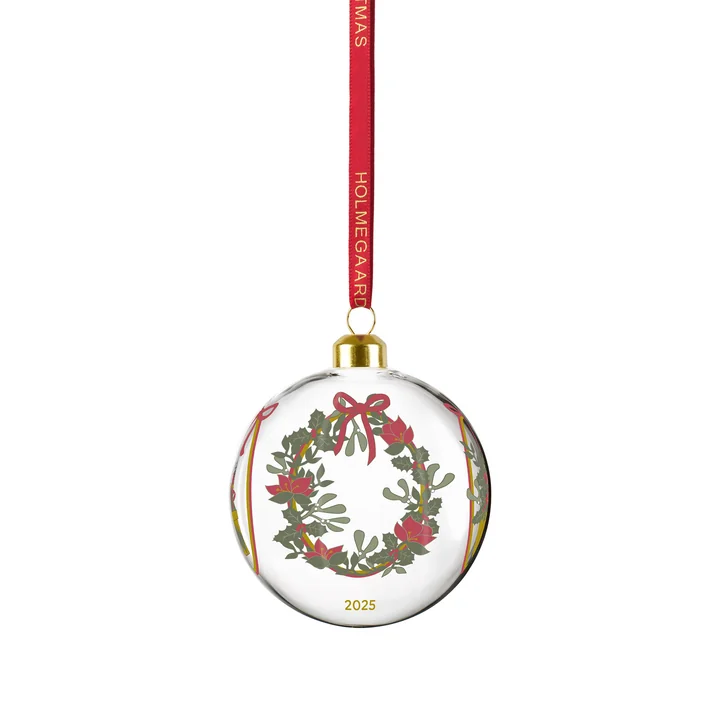 Holmegaard - Christmas bauble 2025, clear