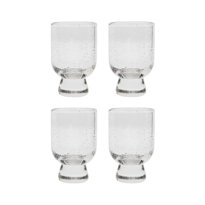 House Doctor - Rich Drinking glass, 230 cl, clear (set of 4)