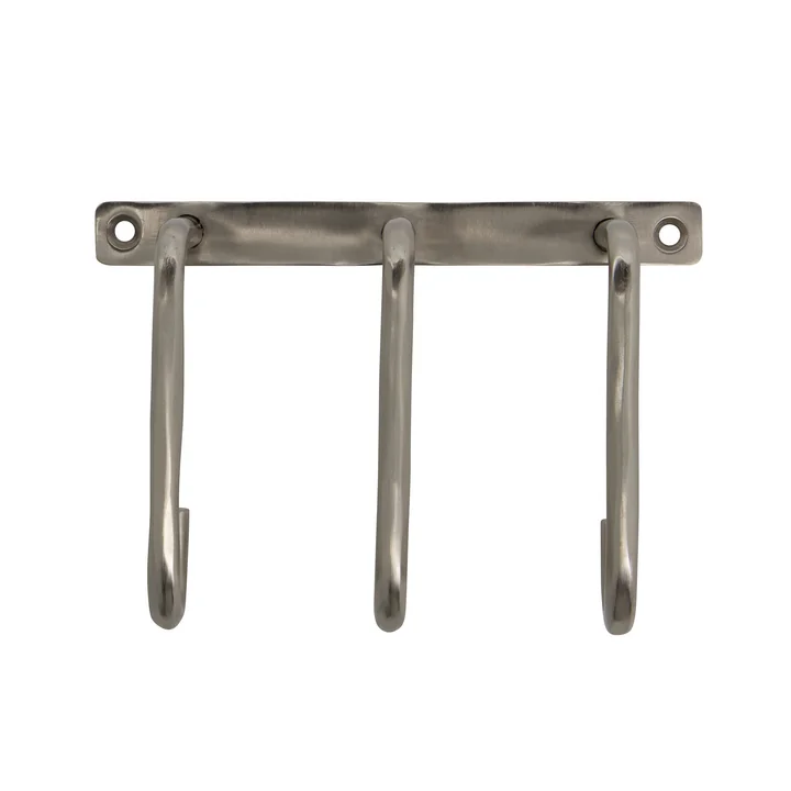 House Doctor - Welo Wall hook, brushed silver finish